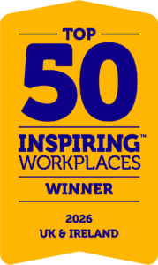 Lhasa Limited ranked 11th in 2026 UK & Ireland Inspiring Workplaces Awards