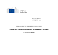 EU commission announces new approach methodologies roadmap to phase out animal testing in pharmaceutical legislation